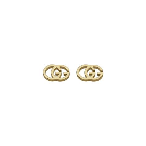 gucci tappo oro donna|Orecchini in oro 18 carati GG Tissue GUCCI da donna .